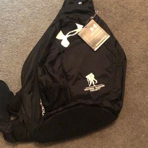 Single Strap Black Backpack Under Armour